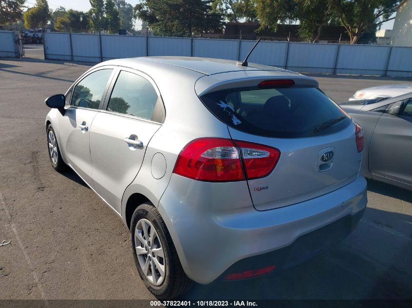 2013 Kia Rio Lx VIN: KNADM5A36D6238608 Lot: 37822401
