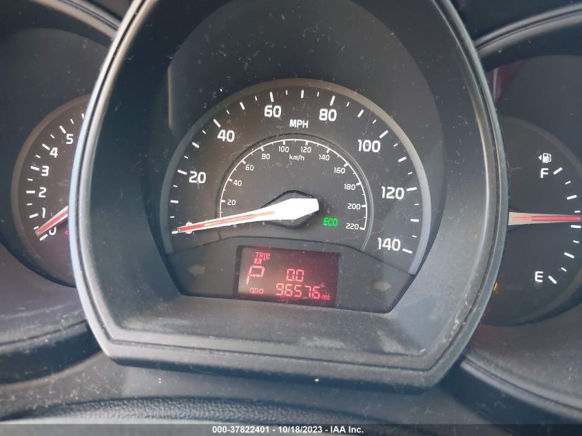 2013 Kia Rio Lx VIN: KNADM5A36D6238608 Lot: 37822401