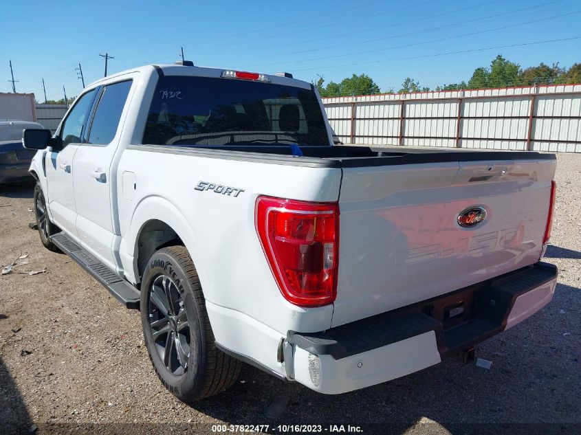 2023 Ford F-150 Xlt VIN: 1FTEW1C52PFC27831 Lot: 37822477