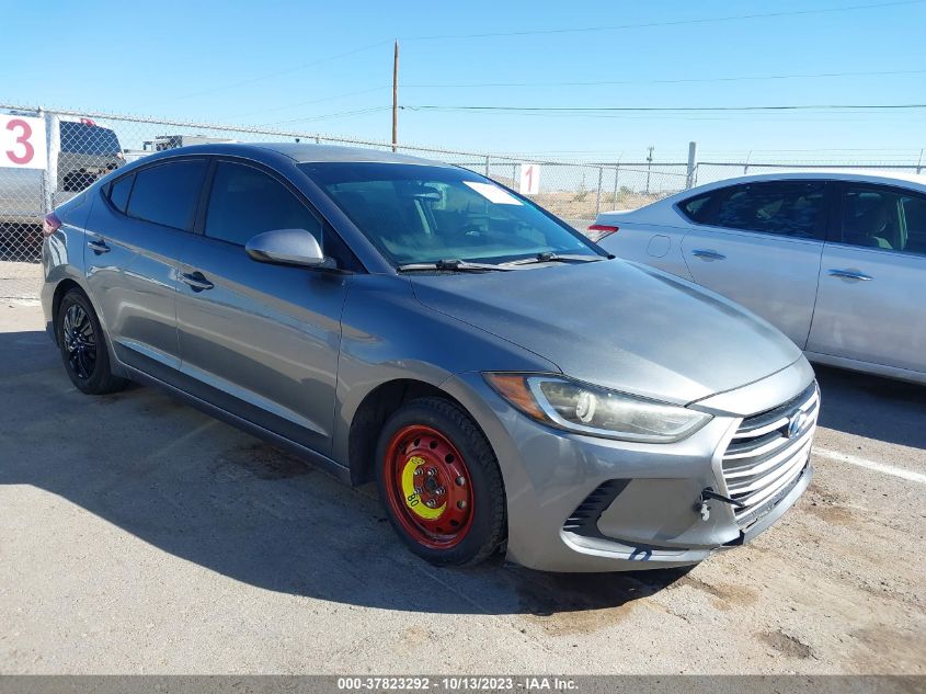 KMHD74LF7HU090168 2017 Hyundai Elantra Se