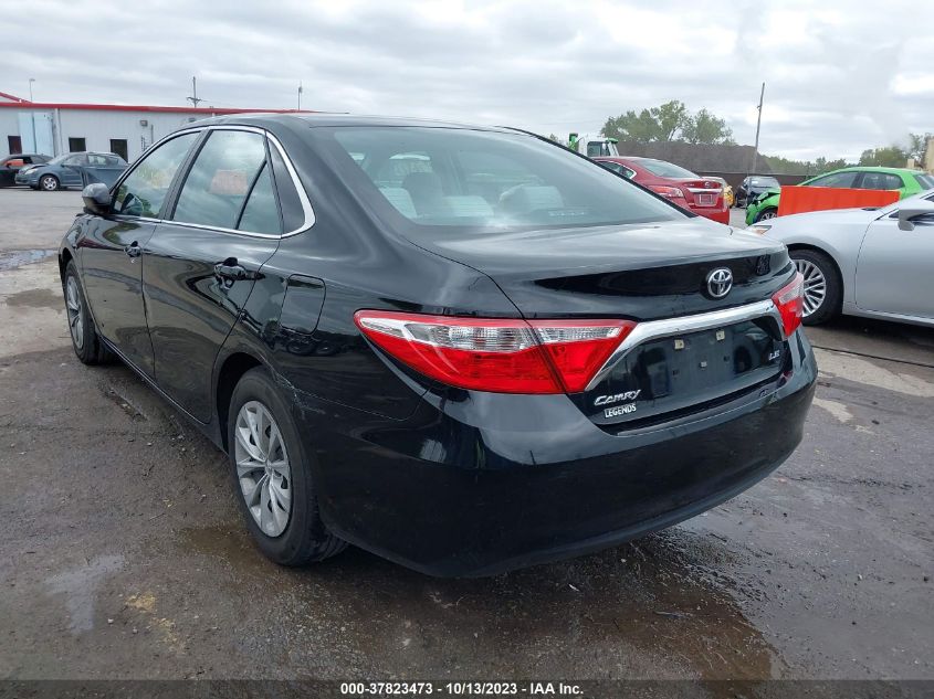 2016 Toyota Camry Le VIN: 4T1BF1FK2GU178125 Lot: 37823473