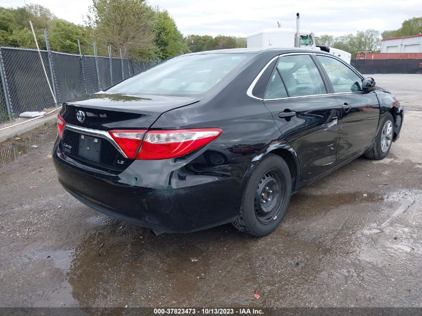 2016 Toyota Camry Le VIN: 4T1BF1FK2GU178125 Lot: 37823473