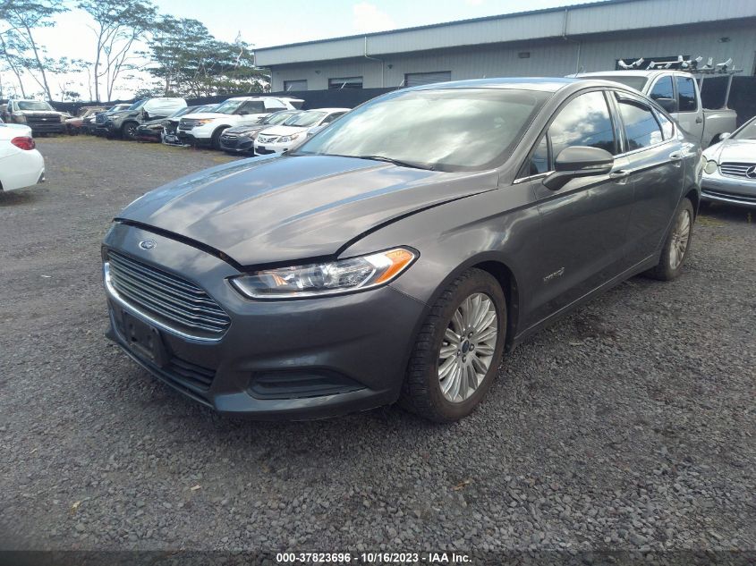 3FA6P0LU6DR298893 2013 Ford Fusion Se Hybrid