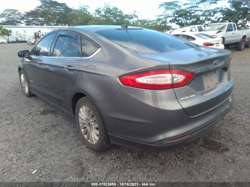 3FA6P0LU6DR298893 2013 Ford Fusion Se Hybrid