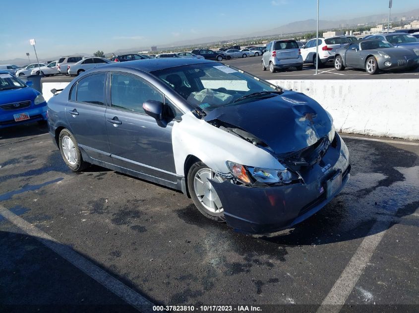 2008 Honda Civic Hybrid VIN: JHMFA36288S024174 Lot: 37823810