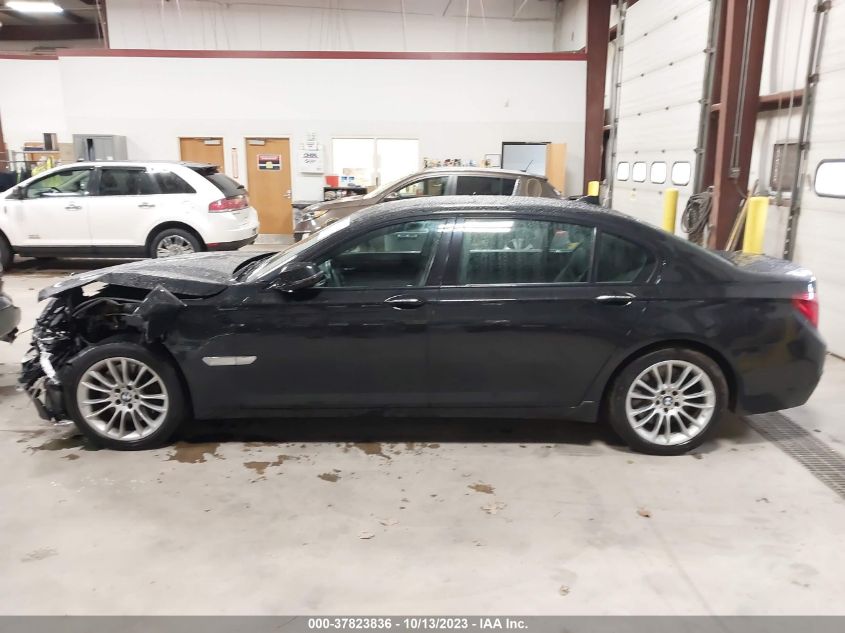 2014 BMW 7 Series 750Li xDrive VIN: WBAYF8C59ED653267 Lot: 37823836