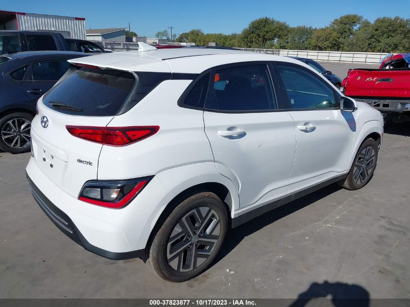 2023 Hyundai Kona Electric Se VIN: KM8K23AG0PU187108 Lot: 37823877