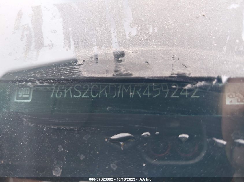 2021 GMC Yukon At4 VIN: 1GKS2CKD1MR459242 Lot: 37823902