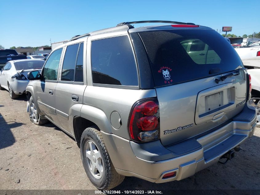 2002 Chevrolet Trailblazer Ls VIN: 1GNDS13S822502378 Lot: 37823946