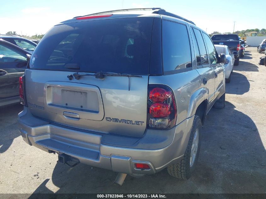 2002 Chevrolet Trailblazer Ls VIN: 1GNDS13S822502378 Lot: 37823946