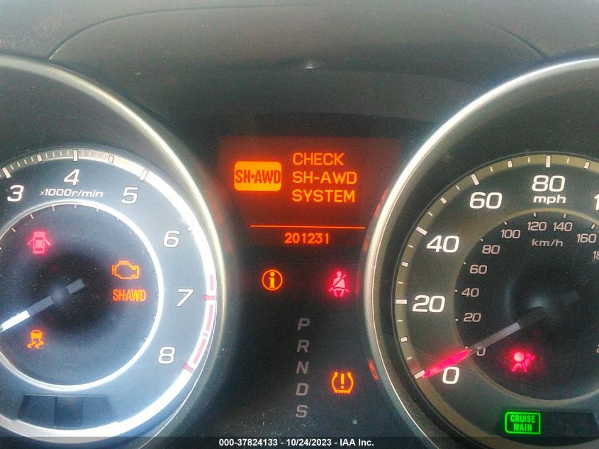 2010 Acura Mdx VIN: 2HNYD2H25AH531436 Lot: 37824133