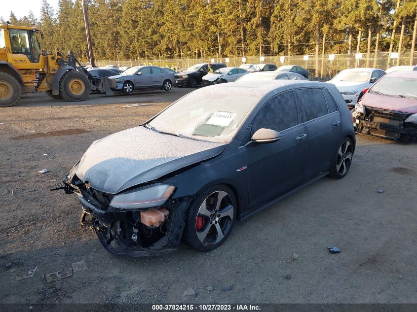 2017 Volkswagen Golf Gti S/Se/Autobahn/Sport VIN: 3VW447AU9HM068206 Lot: 37824215