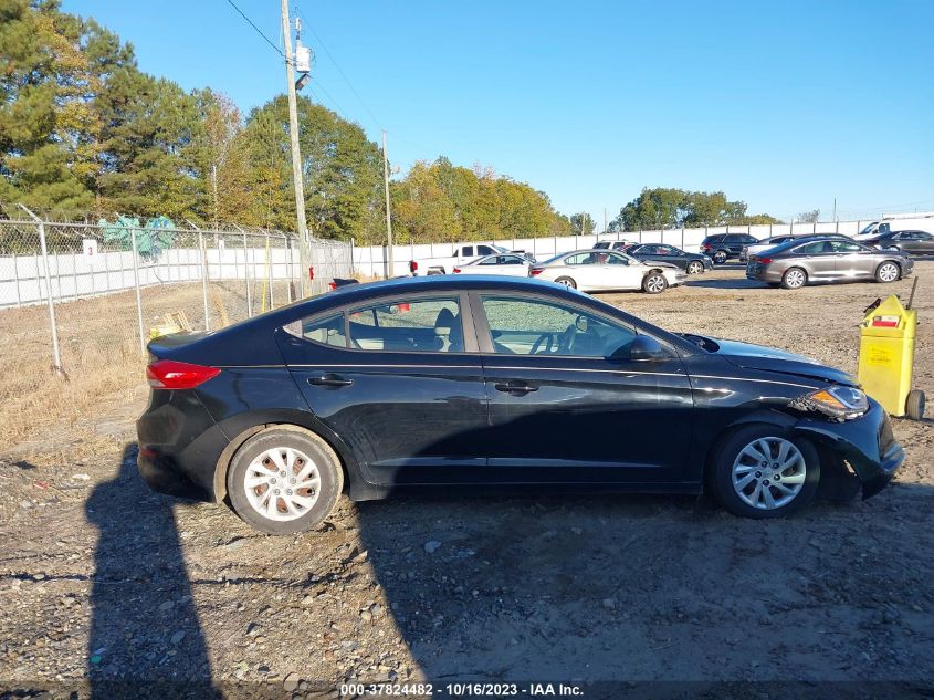 2017 Hyundai Elantra Se VIN: KMHD74LF6HU089657 Lot: 37824482