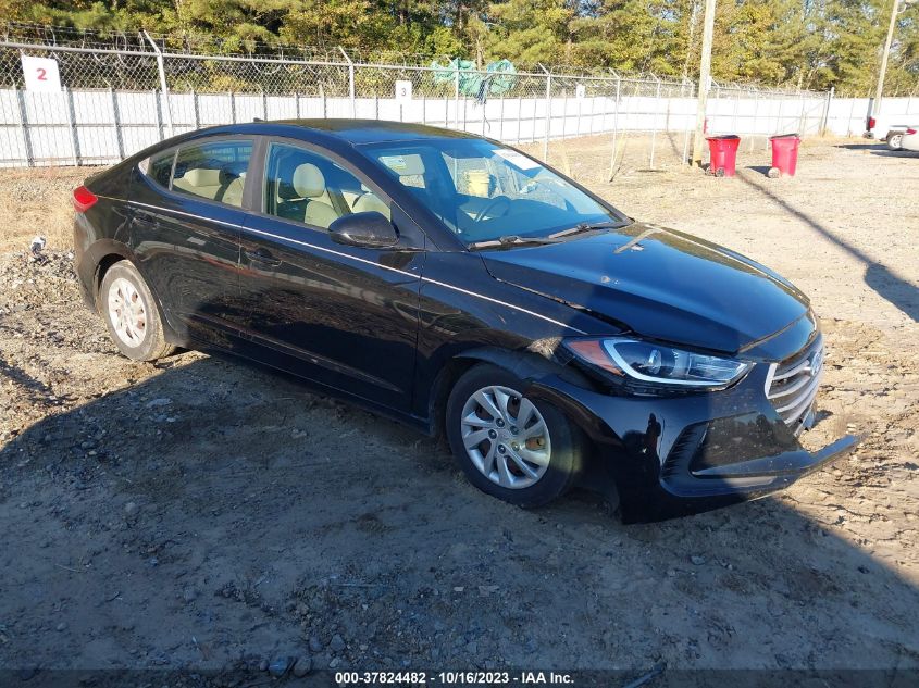 2017 Hyundai Elantra Se VIN: KMHD74LF6HU089657 Lot: 37824482