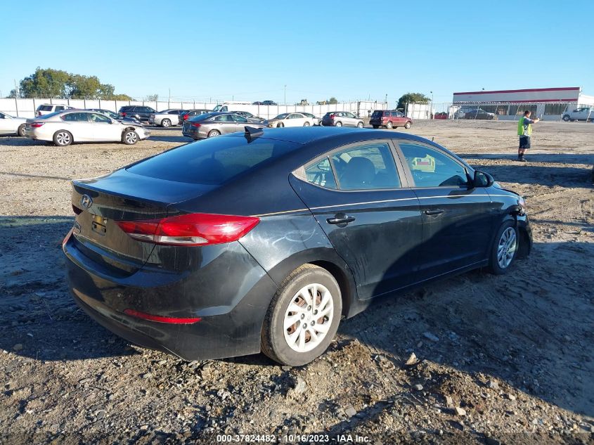 2017 Hyundai Elantra Se VIN: KMHD74LF6HU089657 Lot: 37824482