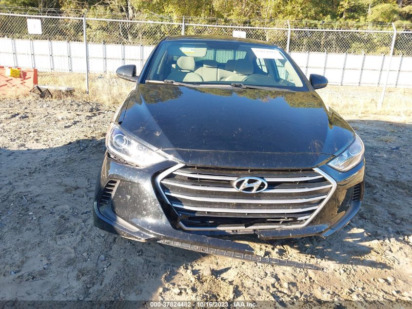 2017 Hyundai Elantra Se VIN: KMHD74LF6HU089657 Lot: 37824482