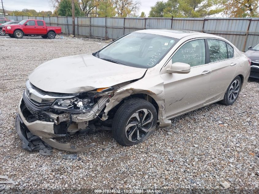 2017 Honda Accord Sedan Ex-L VIN: 1HGCR2F8XHA037690 Lot: 37824532