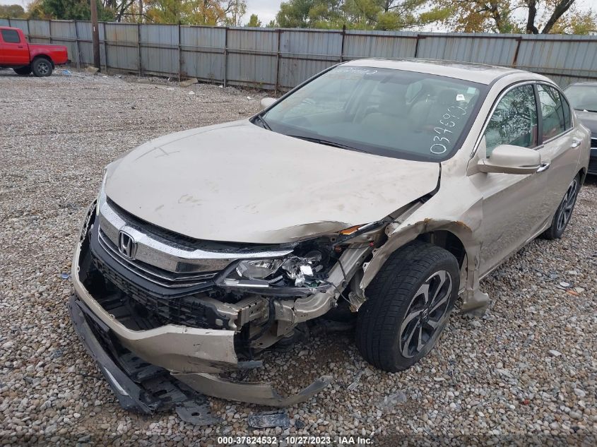 2017 Honda Accord Sedan Ex-L VIN: 1HGCR2F8XHA037690 Lot: 37824532