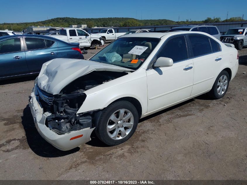 KNAGE123785212970 2008 Kia Optima Ex