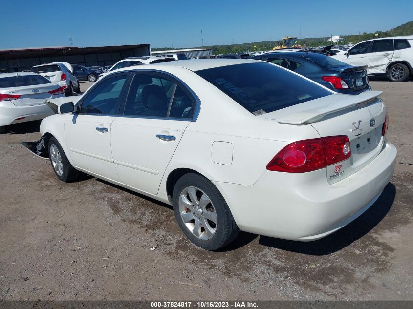 KNAGE123785212970 2008 Kia Optima Ex