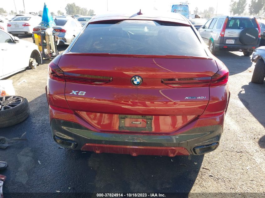 VIN 5UXCY6C07P9N72921 2023 BMW X6, Xdrive40I no.17