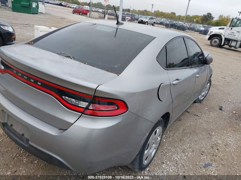 2016 Dodge Dart Se VIN: 1C3CDFAA5GD704603 Lot: 37825109