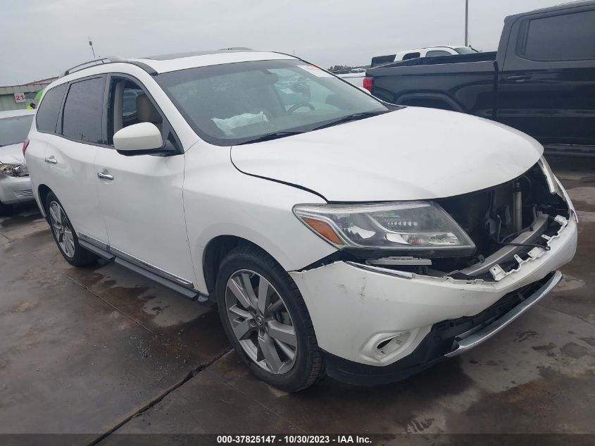 2014 Nissan Pathfinder Platinum VIN: 5N1AR2MN2EC645990 Lot: 37825147