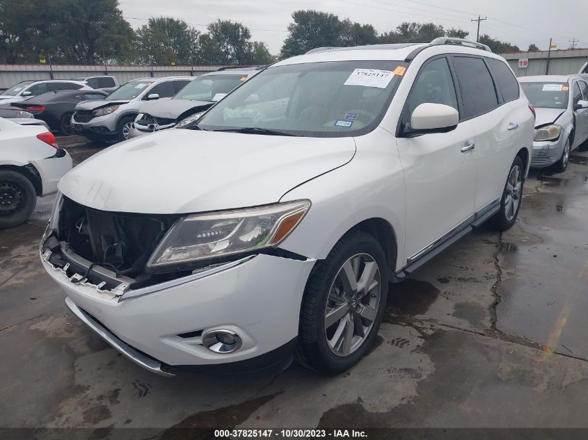 2014 Nissan Pathfinder Platinum VIN: 5N1AR2MN2EC645990 Lot: 37825147