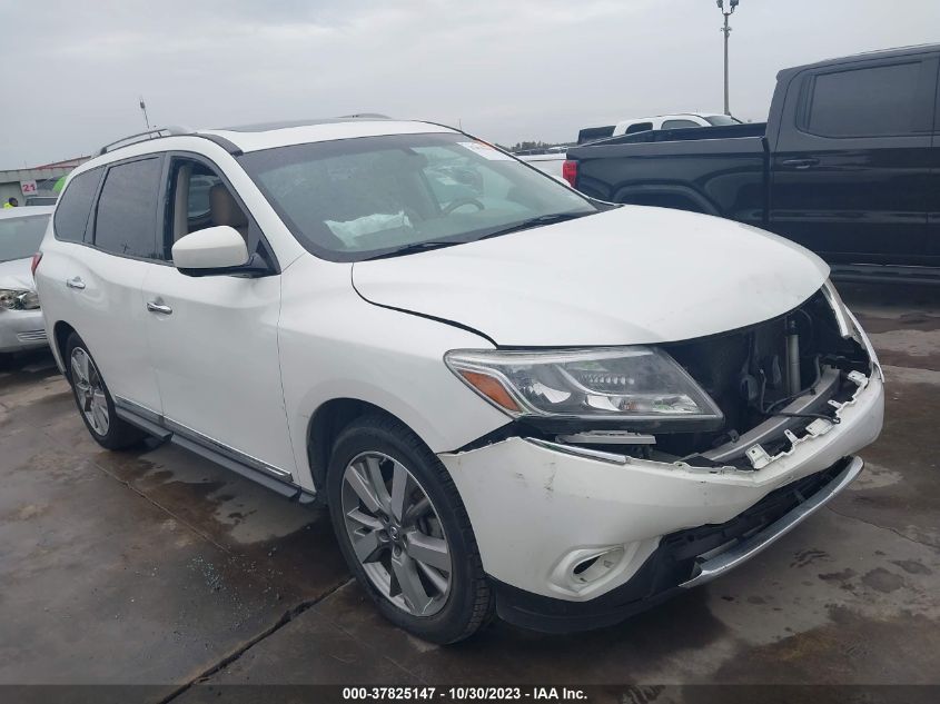 2014 Nissan Pathfinder Platinum VIN: 5N1AR2MN2EC645990 Lot: 37825147