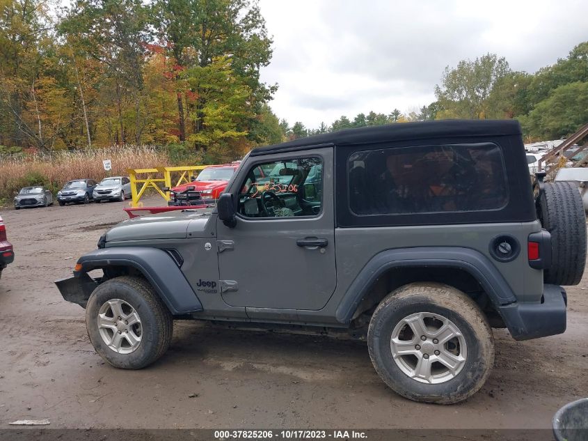 2021 Jeep Wrangler Sport S 4X4 VIN: 1C4GJXAN3MW762031 Lot: 37825206