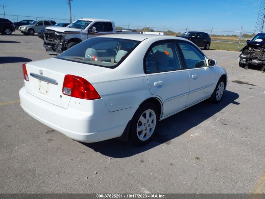 2003 Honda Civic Ex VIN: 1HGES26783L025751 Lot: 37825291