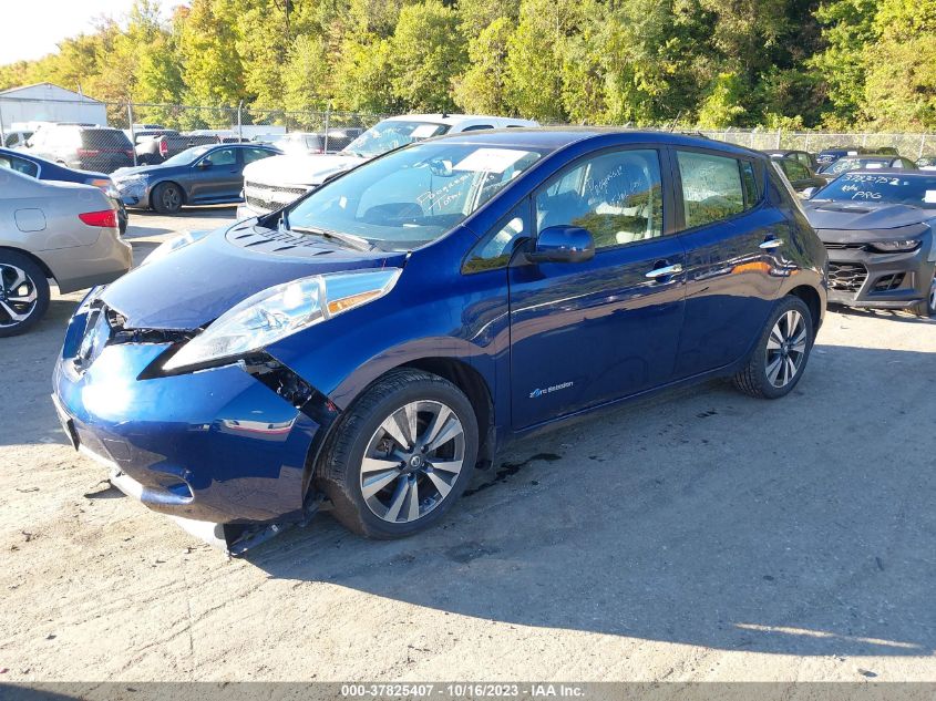2017 Nissan Leaf Sl VIN: 1N4BZ0CP4HC311468 Lot: 37825407