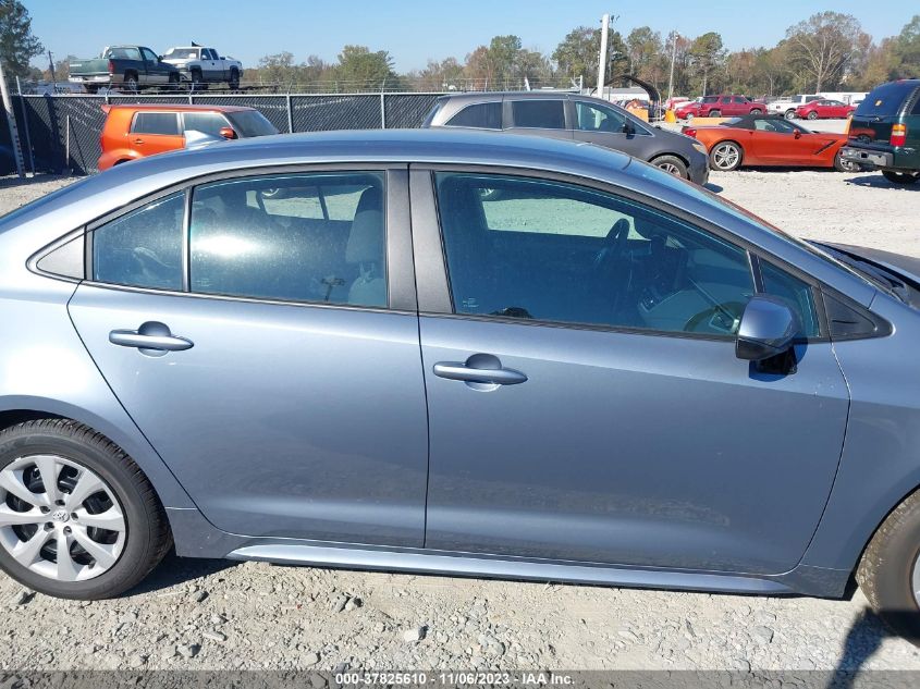 2023 Toyota Corolla Le VIN: 5YFB4MDE8PP054754 Lot: 37825610