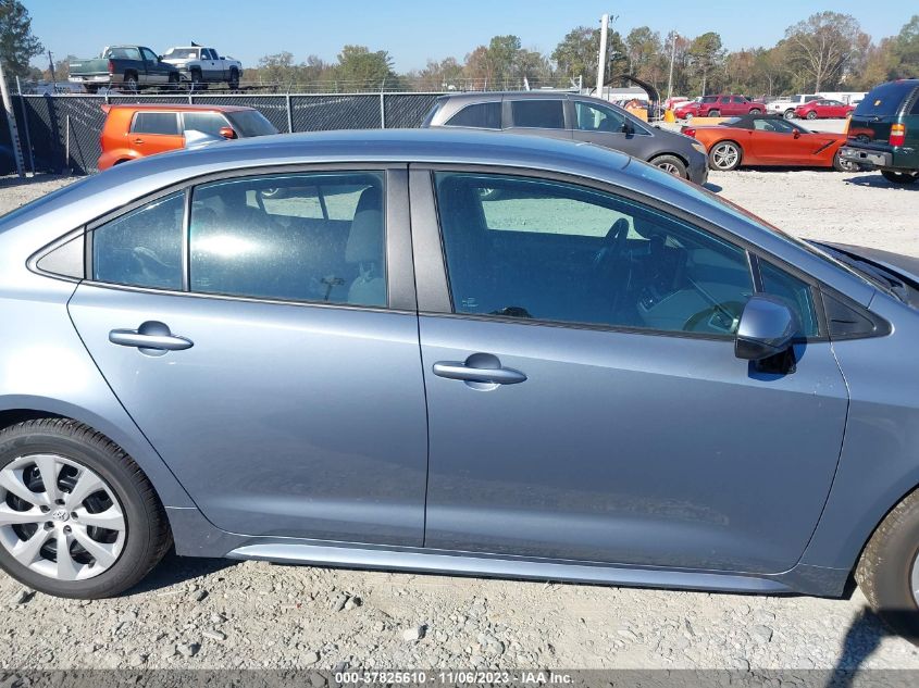 2023 Toyota Corolla Le VIN: 5YFB4MDE8PP054754 Lot: 37825610