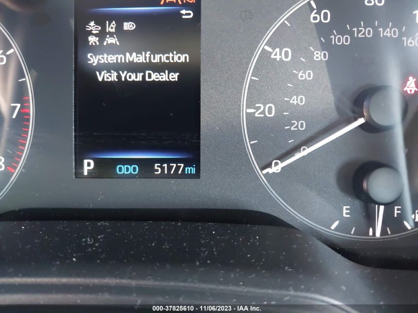 2023 Toyota Corolla Le VIN: 5YFB4MDE8PP054754 Lot: 37825610