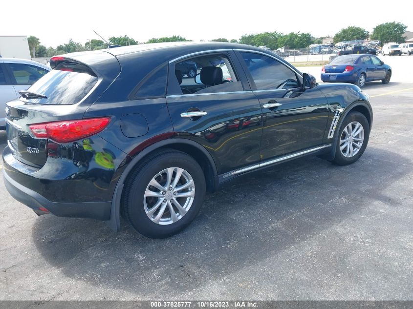 2014 Infiniti Qx70 VIN: JN8CS1MU7EM450677 Lot: 37825777