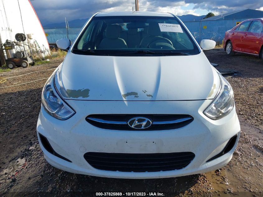 2016 Hyundai Accent Se VIN: KMHCT5AE4GU285733 Lot: 37825869