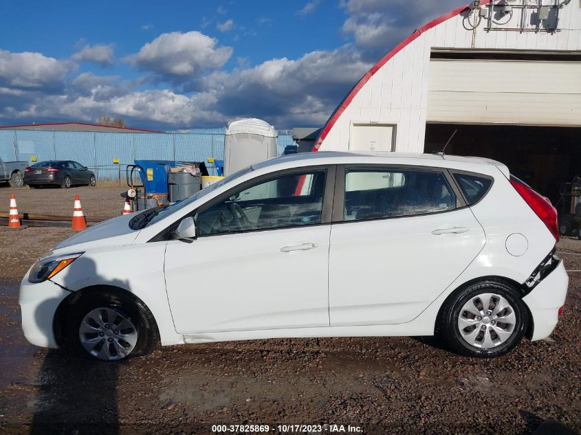 2016 Hyundai Accent Se VIN: KMHCT5AE4GU285733 Lot: 37825869