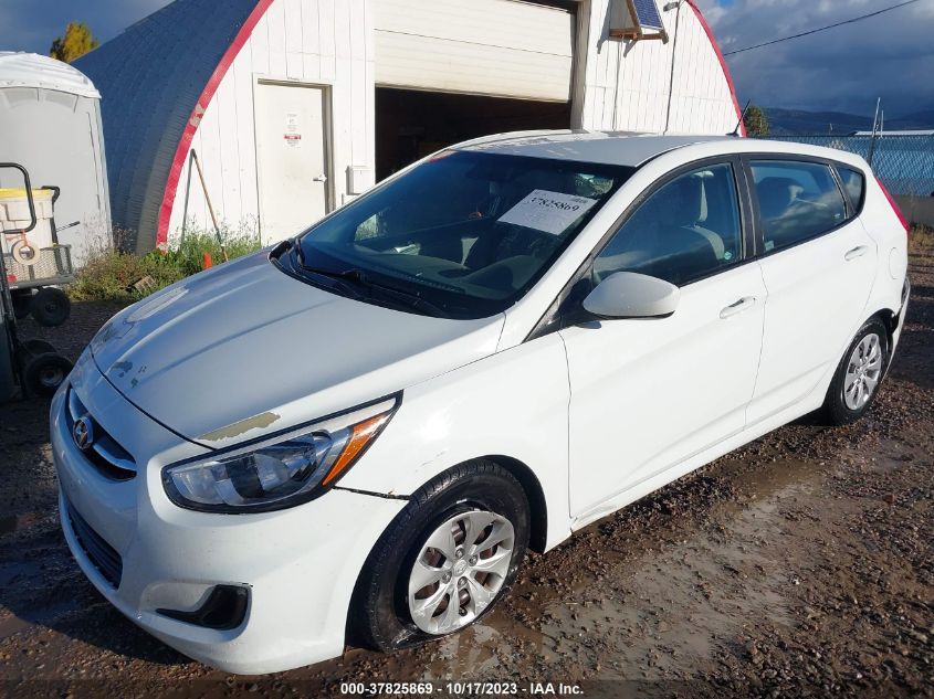 2016 Hyundai Accent Se VIN: KMHCT5AE4GU285733 Lot: 37825869