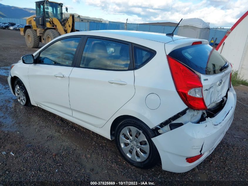 2016 Hyundai Accent Se VIN: KMHCT5AE4GU285733 Lot: 37825869