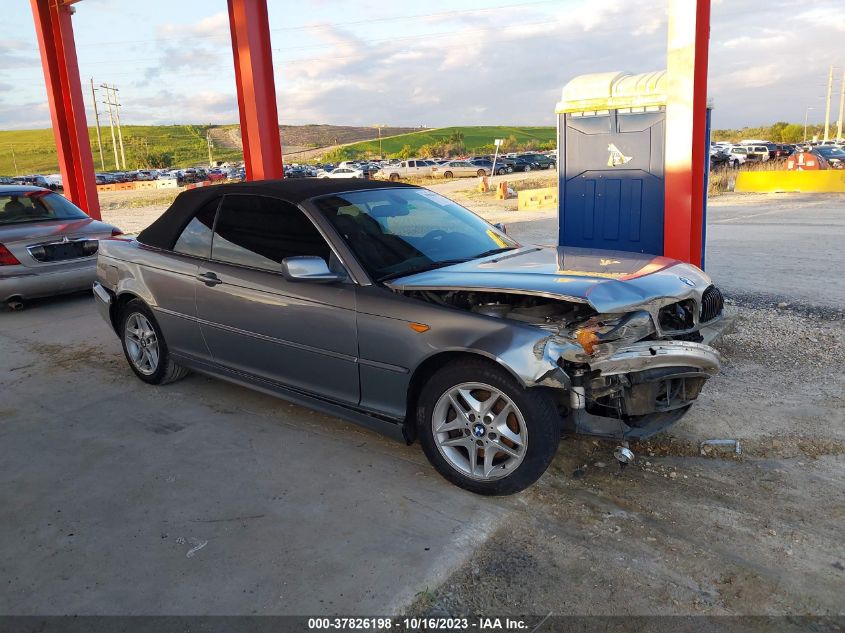 2004 BMW 3 Series 325Ci VIN: WBABW33494PL24131 Lot: 37826198