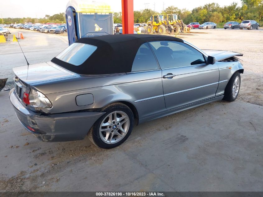 2004 BMW 3 Series 325Ci VIN: WBABW33494PL24131 Lot: 37826198