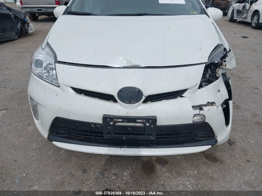 JTDKN3DU9F0435407 2015 Toyota Prius Three