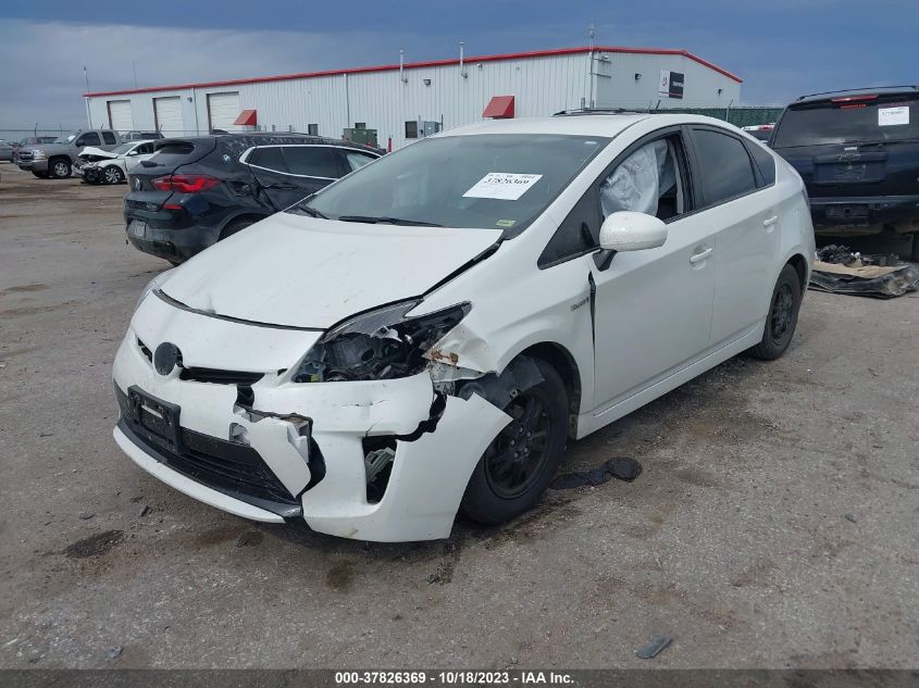 2015 Toyota Prius Three VIN: JTDKN3DU9F0435407 Lot: 37826369