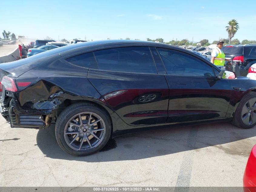 2023 Tesla Model 3 Rear-Wheel Drive VIN: 5YJ3E1EA8PF625439 Lot: 37826925