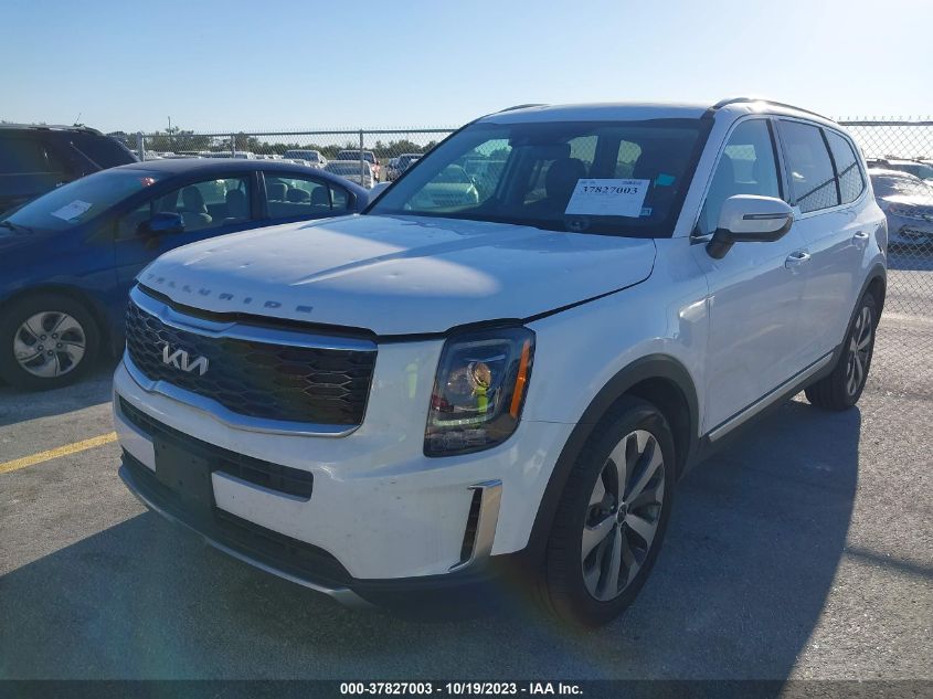 2022 Kia Telluride S VIN: 5XYP6DHC3NG213044 Lot: 37827003