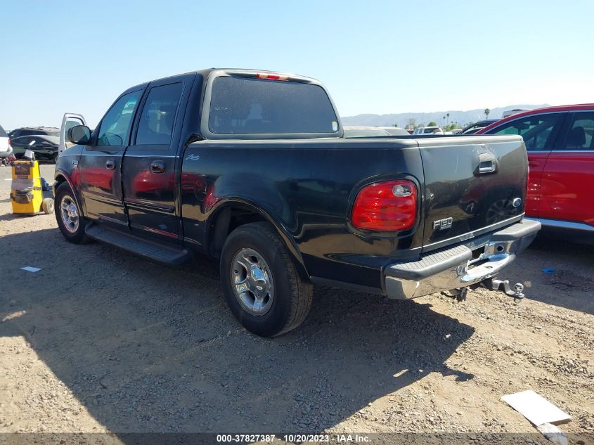 2001 Ford F-150 Supercrew Xlt/Lariat VIN: 1FTRW07L31KF97608 Lot: 37827387