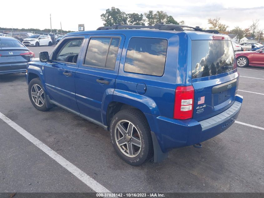 2009 Jeep Patriot Sport VIN: 1J8FF28B49D188921 Lot: 37828142