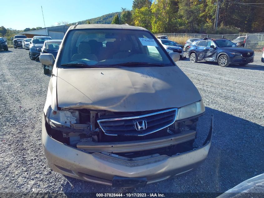 2002 Honda Odyssey Ex VIN: 2HKRL18682H531904 Lot: 37828444