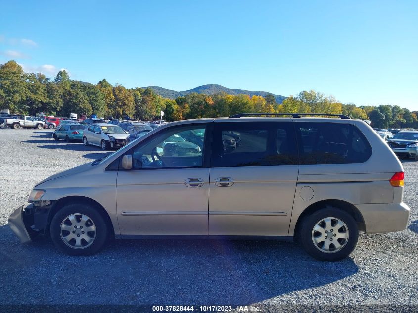 2002 Honda Odyssey Ex VIN: 2HKRL18682H531904 Lot: 37828444